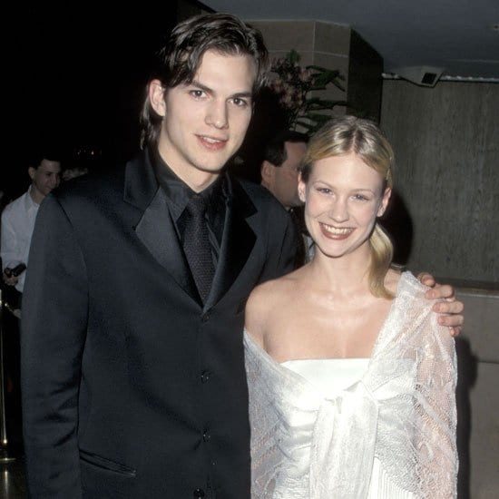 Ashton Kutcher and January Jones